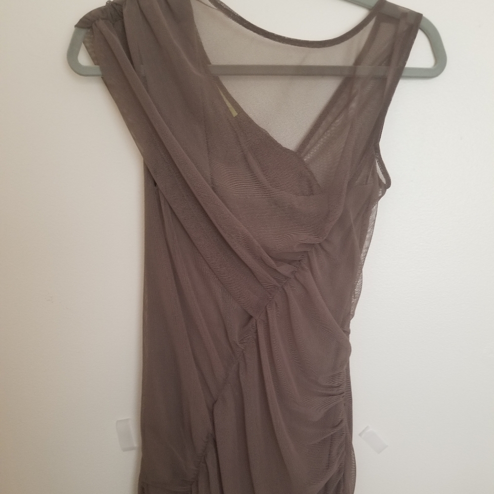 Gianni Bini Tan Fitting Dress